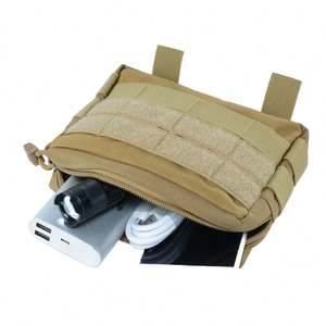 Riñonera táctica personalizada, accesorio colgante pequeño de estilo Vintage, cremallera geométrica, bolsa de almacenamiento variada mejorada para exteriores - Product Image 3