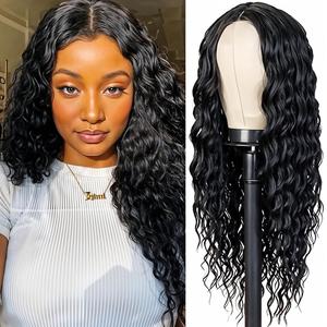 Pelucas para Mujer de Comercio Exterior, Largas y Cortas, con Rizos Afro, de Seda de Alta Temperatura, Sin Encaje, Hechas a Máquina, Modelo 184, Suministro Directo - Product Image 2