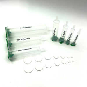 Coluna Vazia de Cromatografia Afinitária de 3ml Dedicada com 2 Filtros PE Resistente a Solventes Orgânicos Aumenta a Eficiência Experimental - Product Image 6