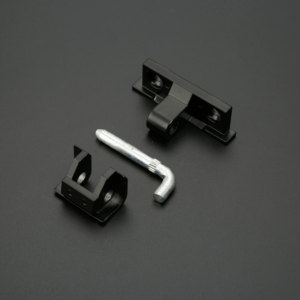 Bisagras Desmontables Negras <span class=keywords><strong>para</strong></span> Puertas de Armarios de Distribución Industrial, Soldadura por Torsión, Panel Eléctrico Metálico Oculto, Modelo CL018 - Product Image 3