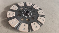 Ensemble de disque d'embrayage monostade de 310 mm de diamètre avec cannelures d'entrée 10/12/15/18 pour tracteurs agricoles Foton Lovol