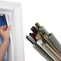 Bande d'étanchéité en caoutchouc TPE PVC pour porte en bois, formes personnalisables T D H F, blanche