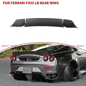 Aileron arrière de course pour Ferrari F430, qualité supérieure, style LB, en matériau FRP, pièces automobiles - Product Image 4