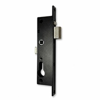 Serrure de porte de sécurité à charnière en alliage de zinc et acier inoxydable, style australien, avec chaîne verrouillable, installation facile, conception personnalisée, vente en gros