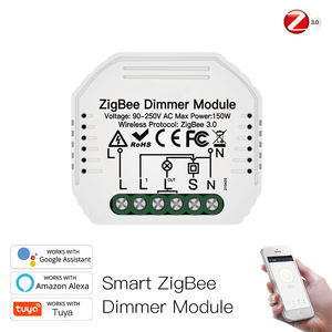 LangyeaoTuya ZigBee Dimmer anahtar modülü 10A akıllı ev DIY kesici 1 2 Gang 2 yollu kontrol destekler Alexa Google ev ile çalışır - Product Image 2