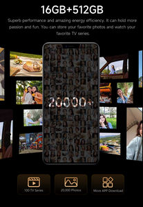 8GB RAM 256GB ROM grande archiviazione del telefono <span class=keywords><strong>cellulare</strong></span> <span class=keywords><strong>per</strong></span> <span class=keywords><strong>foto</strong></span> video app - Product Image 2