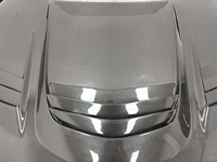 Nouvelle Couvercle de Moteur en Fibre de Carbone de Haute Qualité pour Infiniti Q50 Style V, Installation par Vis avec Boulons