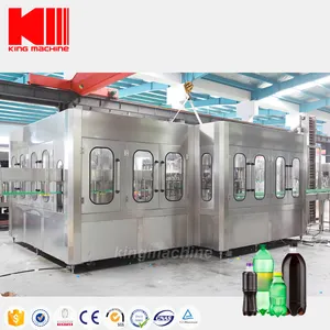 Complete New Automatic 600ML Plastic Bottle Carbonated Soft Drink Co2 Mixer Machine Filling and Capping Machine