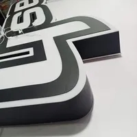 Letras de Canal LED Acrílicas 3D Personalizadas de Fabricante Confiable GFace, Letreros Exteriores Resistentes a la Intemperie con Iluminación Frontal para Marca Minorista