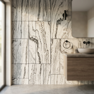 Fabricante Indio de Láminas de Mármol con Patrón de India, Revestimiento de Piedra Natural de Lujo, Impermeable, Duradero y Ecológico para Cocina, Hogar y Bar - Product Image 5