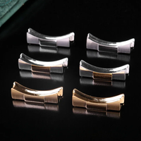 Maillon de raccordement incurvé solide 20 mm pour bracelet R-olex pour bracelet de montre Daytona en caoutchouc ou cuir, connexion sans soudure