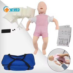 หุ่นจำลองการฝึกอบรมการช่วยชีวิตเด็กทารก กรณีอุดตันทางเดินหายใจ ทำจากพีวีซี สำหรับการฝึกอบรมการปฐมพยาบาล การช่วยฟื้นคืนชีพ การปฏิบัติเหยียบกระตุ้นปอด (Heimlich Maneuver) จำลองเหตุฉุกเฉิน ยี่ห้อ YULIN - Product Image 6