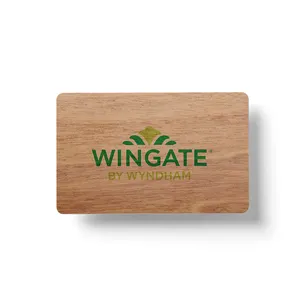 Kaba/Salto/Saflok/Onity/<span class=keywords><strong>Beline</strong></span>/Betech/Ving impresión personalizada ISO14443A 13,56 Mhz F08 RFID de madera del Hotel tarjeta llave - Product Image 1