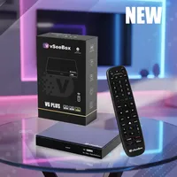 Prix Usine Promotionnel : Boîtier TV intelligent Vseebox V6 MAX Android 15 4K avec processeur Amlogic S905 et télécommande rétroéclairée