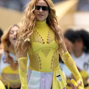 Disfraz de Reina del Fútbol Femenino, <span class=keywords><strong>Top</strong></span> de Malla de Nailon con Cuello Alto, Bodystocking, Ropa Interior para Pole Dance - Product Image 1