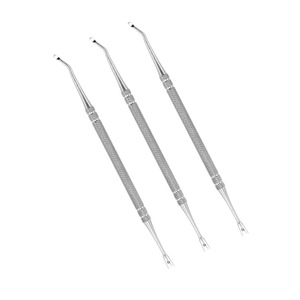 This 2-in-1 <b>nail</b> remover/cuticle fork is a special tool for removing ingrown toenails and <b>nail</b> beds. It's made of stainless - Product Image 2