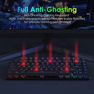 Wholesale Z88 Computer Rgb Wired Blue Switches Backlit Mechanical Gaming <b>Keyboards</b> for Gamer Z88 Rgb Mechanical <b>Keyboard</b> - Product Image 2
