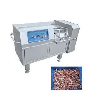 Automatic and Frozen Meat Dicing Machine Cheese Fruit Vegetable Cube Cutting