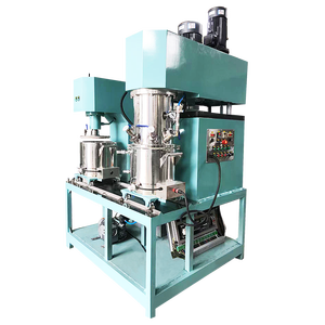 خلاط كوكبي مزدوج سعة 400-500 لتر مع مضخة وتفريغ لخلط المواد الكيميائية عالية اللزوجة مثل الراتنج الإيبوكسي - Product Image 4