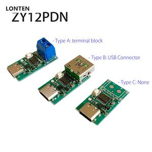 Lonten ZY12PDS Rilevatore di Ricarica Rapida USB-C PD2.0 3.0 con Trigger e Polling - Product Image 2