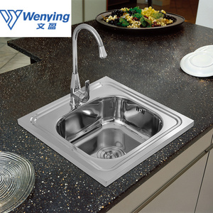 <span class=keywords><strong>Lavello</strong></span> da Cucina Monoblocco in Acciaio Inox Lucidato Plata Home Kitchen, Installazione Soprapiano - Product Image 3