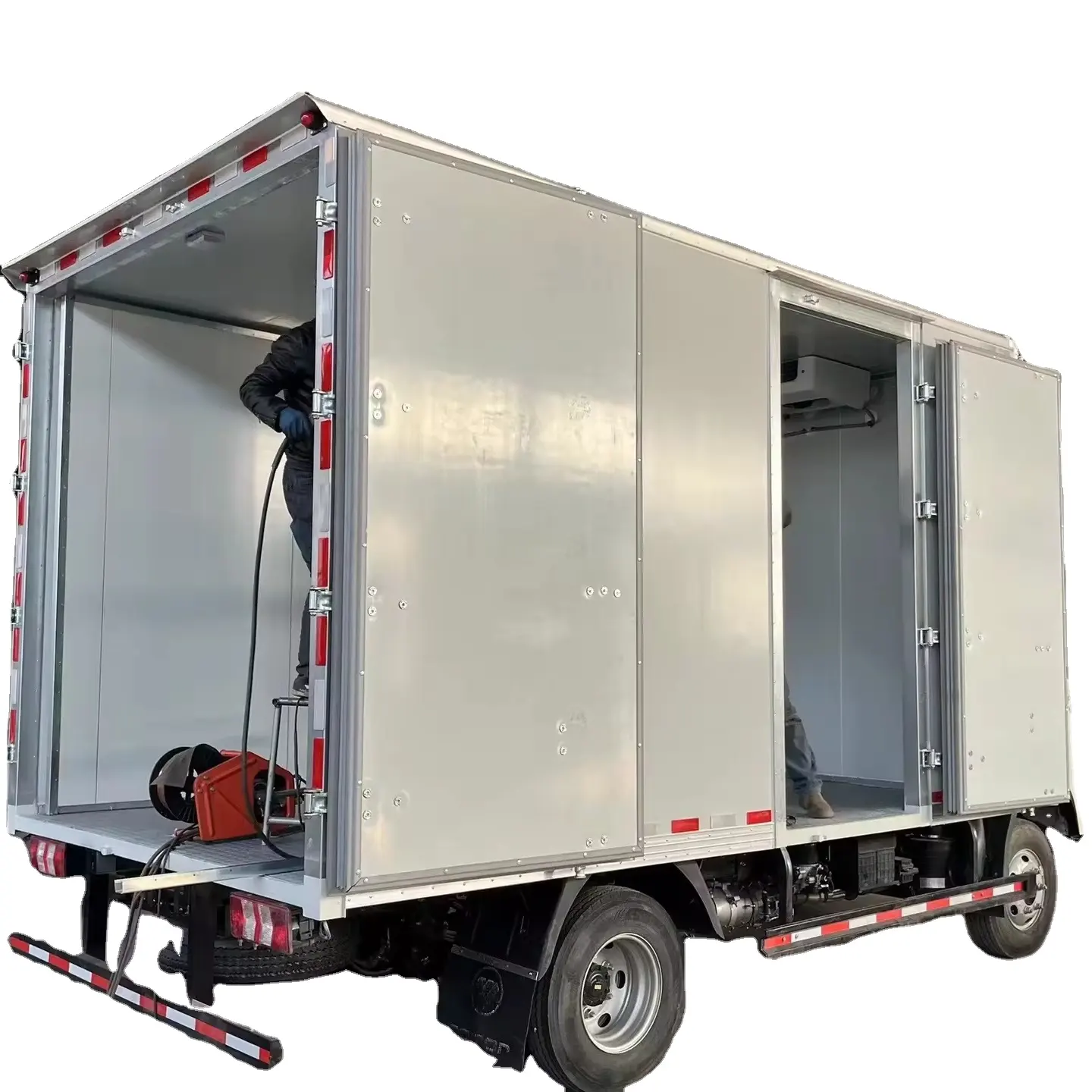 4.2m 2 ~ 3トンドライカーゴ輸送バンボックストラックボディトラックボックスアクセサリー卸売価格
