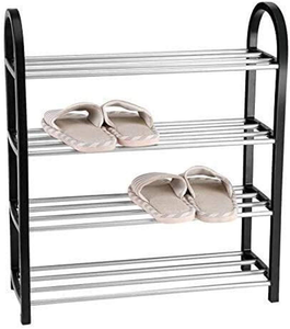 Zapatero de Acero Galvanizado Resistente a la Oxidación, Estante para Zapatos Independiente, Organizador de Zapatos para Espacios Pequeños - Product Image 4