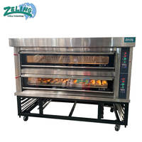 Horno de Panadería Profesional Nuevo de 3 Niveles y 12 Bandejas, Digital, a Gas y Vapor, con Fermentadora para Hornear Pan, Pasteles y Pizza