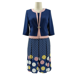 Vestidos Elegantes de Oficina para Mujer, Tallas Grandes, Última Moda, para Mujeres Turcas, Vestido de Dos Piezas, Vestido de Iglesia - Product Image 3