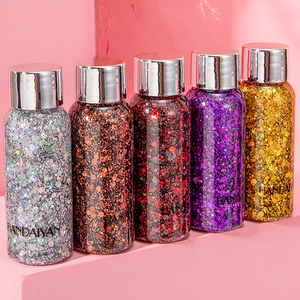 Gel corporel scintillant Handaiyan Teras pour cheveux, front, yeux, visage, bouche, paillettes laser, flash ultraviolet, peinture corporelle quotidienne pour festival - Product Image 1