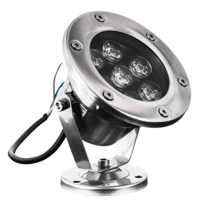 Luz LED para Piscina de Acero Inoxidable, IP68 Impermeable, 12V DC, Lámpara Subacuática para Exteriores, RGBW, Control Remoto, Alto CRI 90, 5000K - Product Image 1