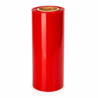 Film de démoulage en silicone PET rouge Tensfilm 25µm 5-30g/pouce pour la séparation par pressage à chaud des FPC et des PCB