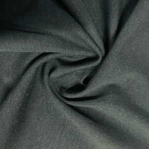 Tissu sergé <span class=keywords><strong>gabardine</strong></span> noir teint uni 100 % polyester écologique pour uniformes et costumes de bureau (vente en gros) - Product Image 3