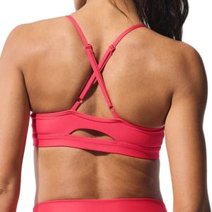 Soutien-gorge de sport pour femmes, design personnalisé, OEM, nouvelle arrivée, haute qualité, non rembourré, vêtements de sport durables - Product Image 4