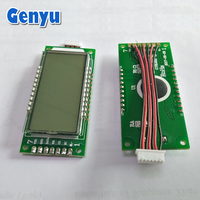 Module LCD personnalisé à rétroéclairage bleu TN positif OEM ODM Écran LCD à 7 segments