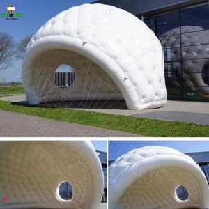 Dôme igloo gonflable géant, tente de fête extérieure imperméable quatre saisons avec ouverture <span class=keywords><strong>automatique</strong></span> rapide et double couche - Product Image 5