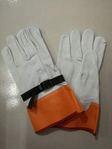 Gant extra long jaune noir en caoutchouc résistant aux produits chimiques pour le travail industriel Gant de sécurité en latex naturel résistant aux produits chimiques - Product Image 5