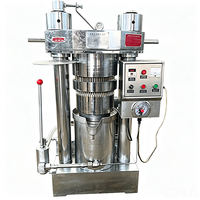 Machine d'extraction d'huile hydraulique 70 kg/h pour extraire l'huile de soja, d'avocat et de colza utilisée dans les usines de traitement des huiles