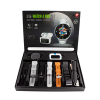 2026 D19 A9pro Coffret Cadeau Montre Connectée pour Hommes IP67 Moniteur de Fréquence Cardiaque Pression Artérielle Tracker d'Activité Écouteurs Montre 5G