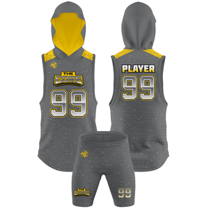 Uniforme 7v7 fabriqué en usine au Pakistan, meilleur style, logo imprimé, vêtements de sport, style à manches, uniforme 7v7 pour adultes - Product Image 1