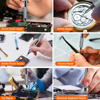 Mini tournevis électrique sans fil industriel, moteur sans balais, batterie rechargeable, réglage de la force de serrage de précision pour téléphone et PC