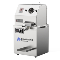 Machine à jus de canne à sucre commerciale 350W en acier inoxydable, extracteur de jus de canne à sucre 200-300kg/h pour les magasins de jus et les restaurants