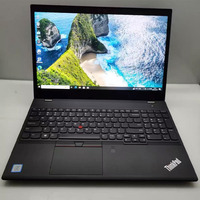 Lenovo Thinkpad T580 I5-8th 8G 256G Solid-state Drive Windows 10 Notebook Komputer Bisnis