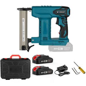Pistola de clavos inalámbrica con batería de litio recargable de 21V, pistola grapadora industrial F30 a granel <span class=keywords><strong>para</strong></span> carpintería con 2 baterías, 1 cargador - Product Image 3