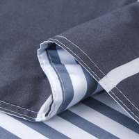 Housse de couette en polyester imprimé, ensemble de literie avec housse de couette en microfibre, vente en gros, usine