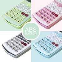Calculatrice scientifique de haute qualité CTIFREE FC-82 MS avec logo couleur personnalisé, 240 fonctions, certifiée CE, alimentée par pile bouton