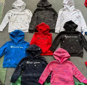 Surplus de Stock, vêtements de marque en gros, veste à manches longues pour bébé, vêtements pour nouveau-né, veste en polaire pour enfants