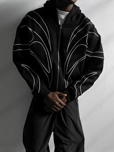 เสื้อฮู้ดดี้แบบสวมหัวสั่งทำพิเศษ คุณภาพพรีเมียม ผลิตจากวัสดุรักษ์โลก ไร้ตะเข็บ น้ำหนักปานกลาง สำหรับสตรีทแวร์ รับผลิตแบบ OEM พร้อมบริการพิมพ์ลาย - Product Image 2