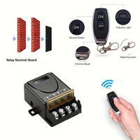 Interrupteur intelligent sans fil 433 MHz 110V-240V 30A pour pompes, plafonniers et applications électriques
