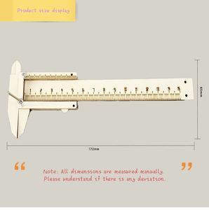 Calibri fatti in casa in legno fatti a mano scienza e tecnologia per bambini piccoli fai da te studenti delle scuole elementari esperimento scientifico - Product Image 3